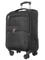 Чемодан GT FG-2020 black 20" (4к) текстиль