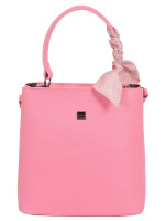 Сумка EF 18603 pink жен. (с платком) иск.кожа