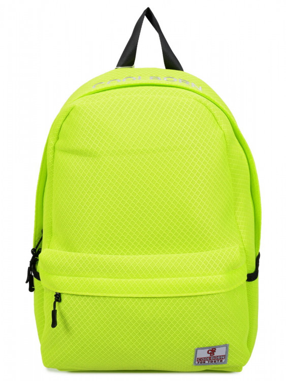 Рюкзак CB 8635 lime молодежн. текстиль