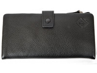 Клатч FL 165-5-20 black муж. нат.кожа