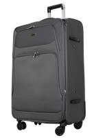 Чемодан GT GZ8002 dr.grey 28" (4к) текстиль