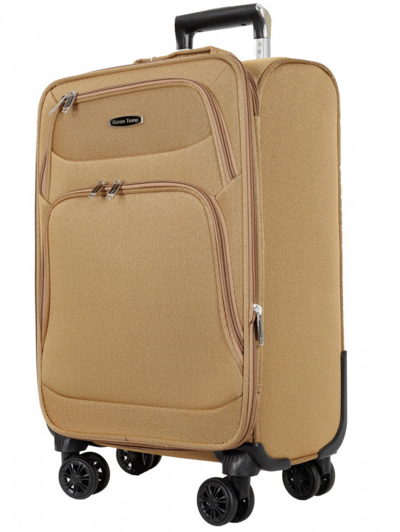 Чемодан GT GZ8002 khaki 20" (4к) текстиль