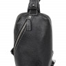 Рюкзак FL 2688 black однолямочный нат.кожа