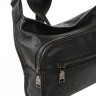 Сумка FL 66317 black муж. нат.кожа