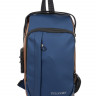 НС Рюкзак FD T2 blue+brown молодежн. однолямочный текстиль
