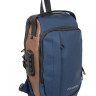 НС Рюкзак FD T2 blue+brown молодежн. однолямочный текстиль