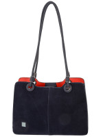 НС Сумка EF 70368 navy жен. иск.кожа+нат.замша